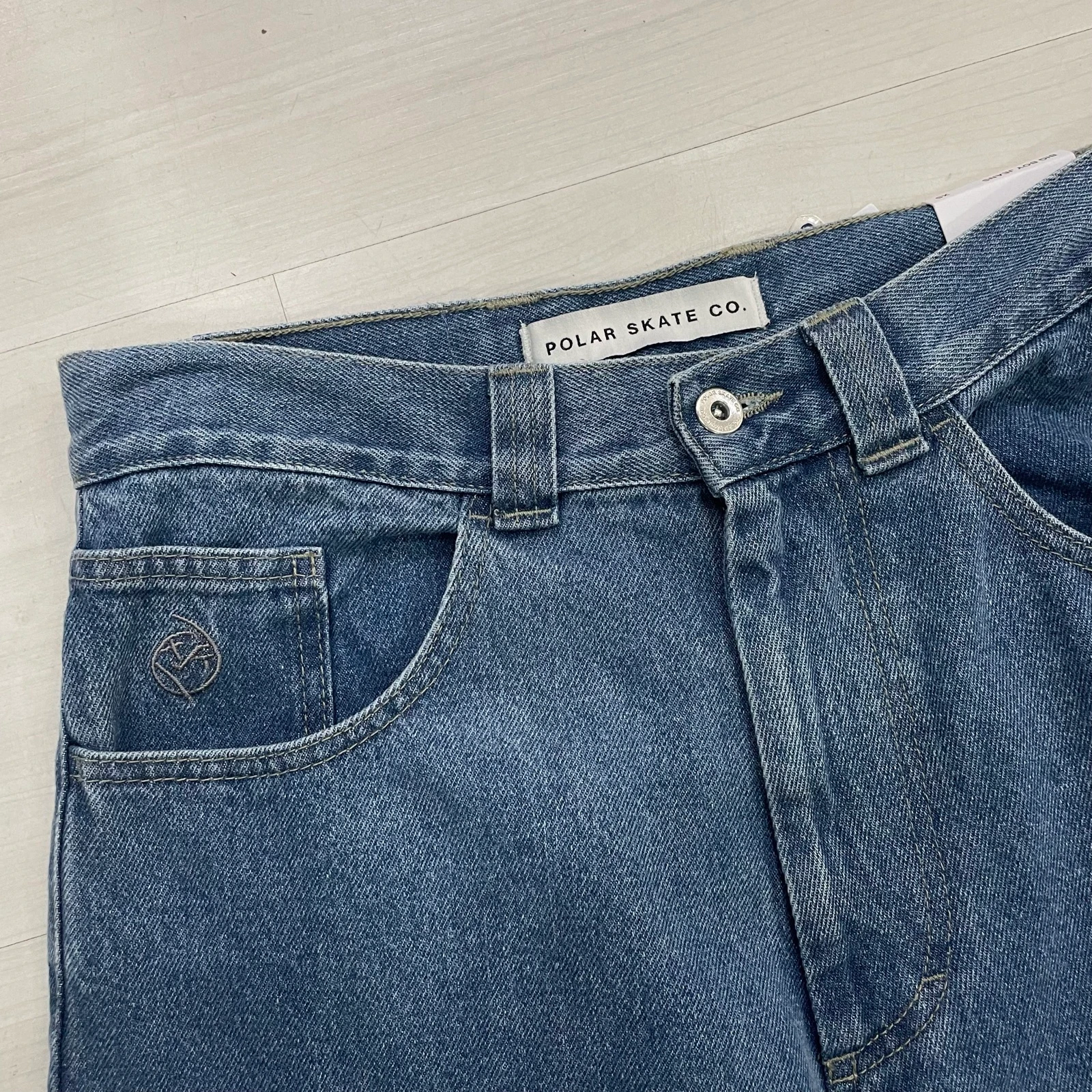 Polar Skate Co - Big Boy Jeans (Mid Blue) – photo 5